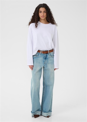 Sara hw wide jeans Washed Blue Gestuz 